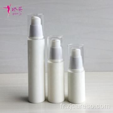 Bouteilles de lotion sans air de bouteille d&#39;emballage cosmétique de forme de 15 ml